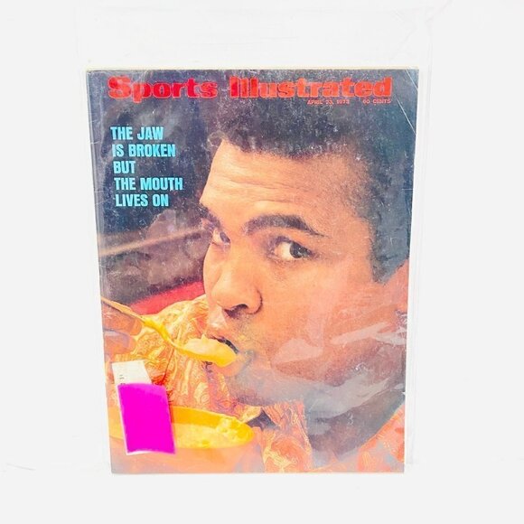 Sports Illustrated Jaw is Broken Mouth is Not - April 23, 1973 - Picture 1 of 4